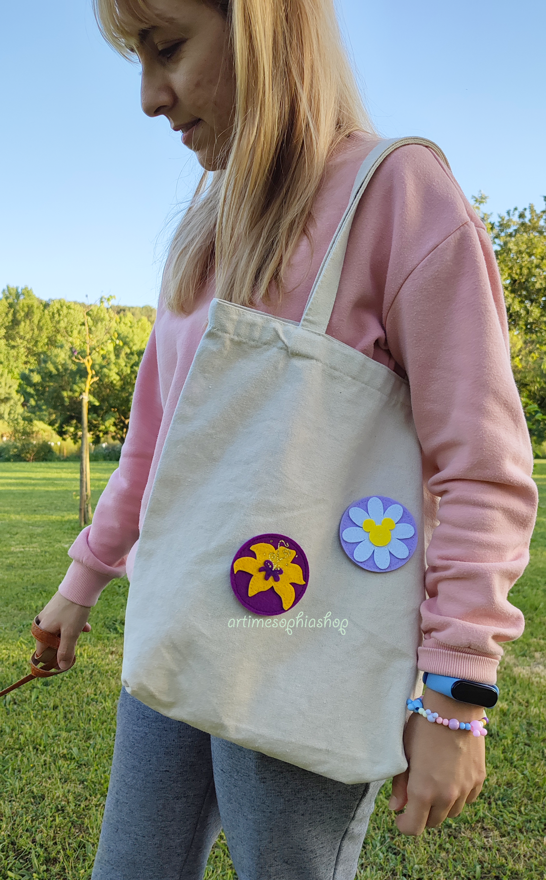 Felt Rapunzel Tangled Flower accessory, Princess Disney Bound floral accessories