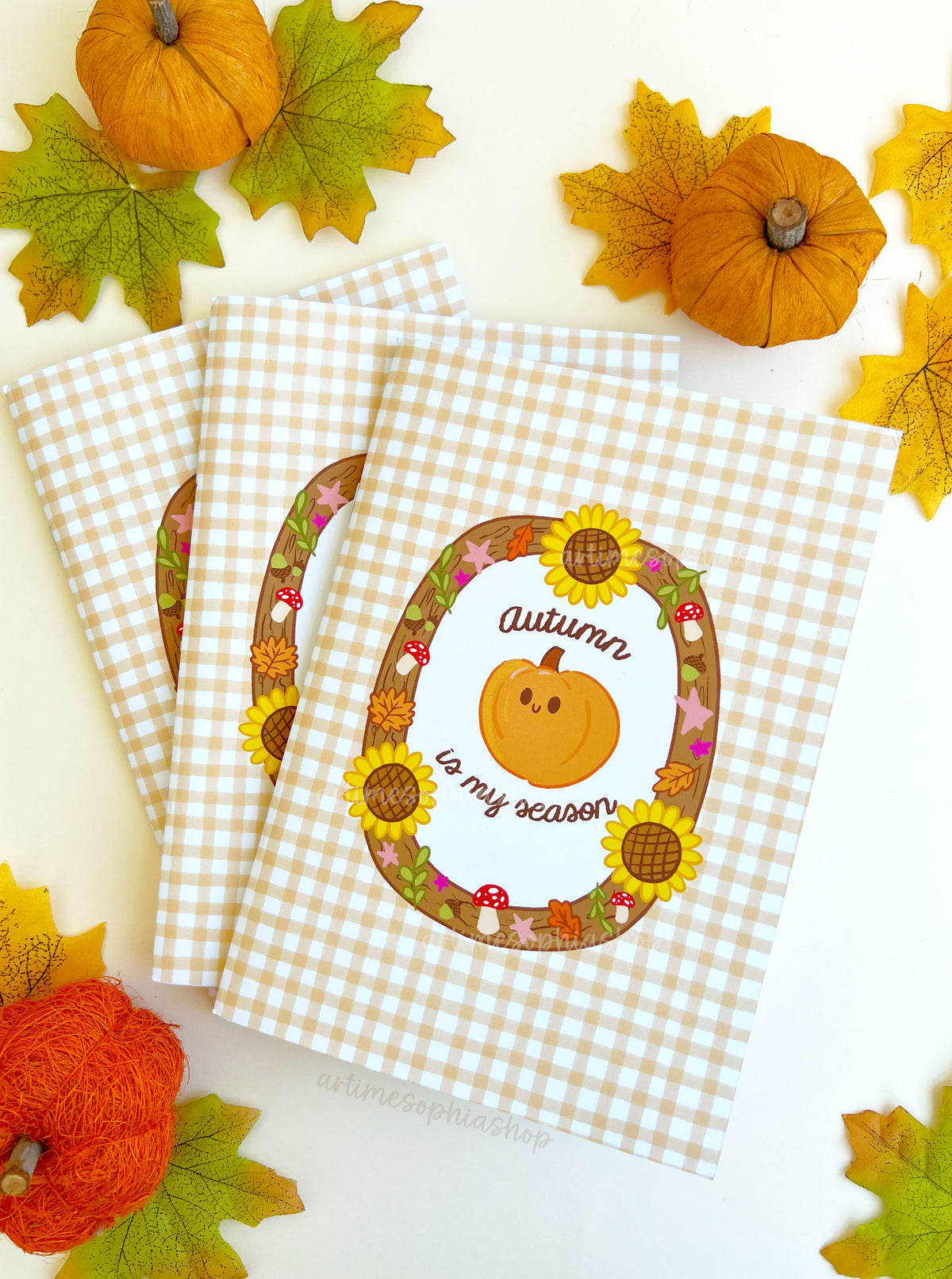 Autumn is my Season A5 Creative Notebbok