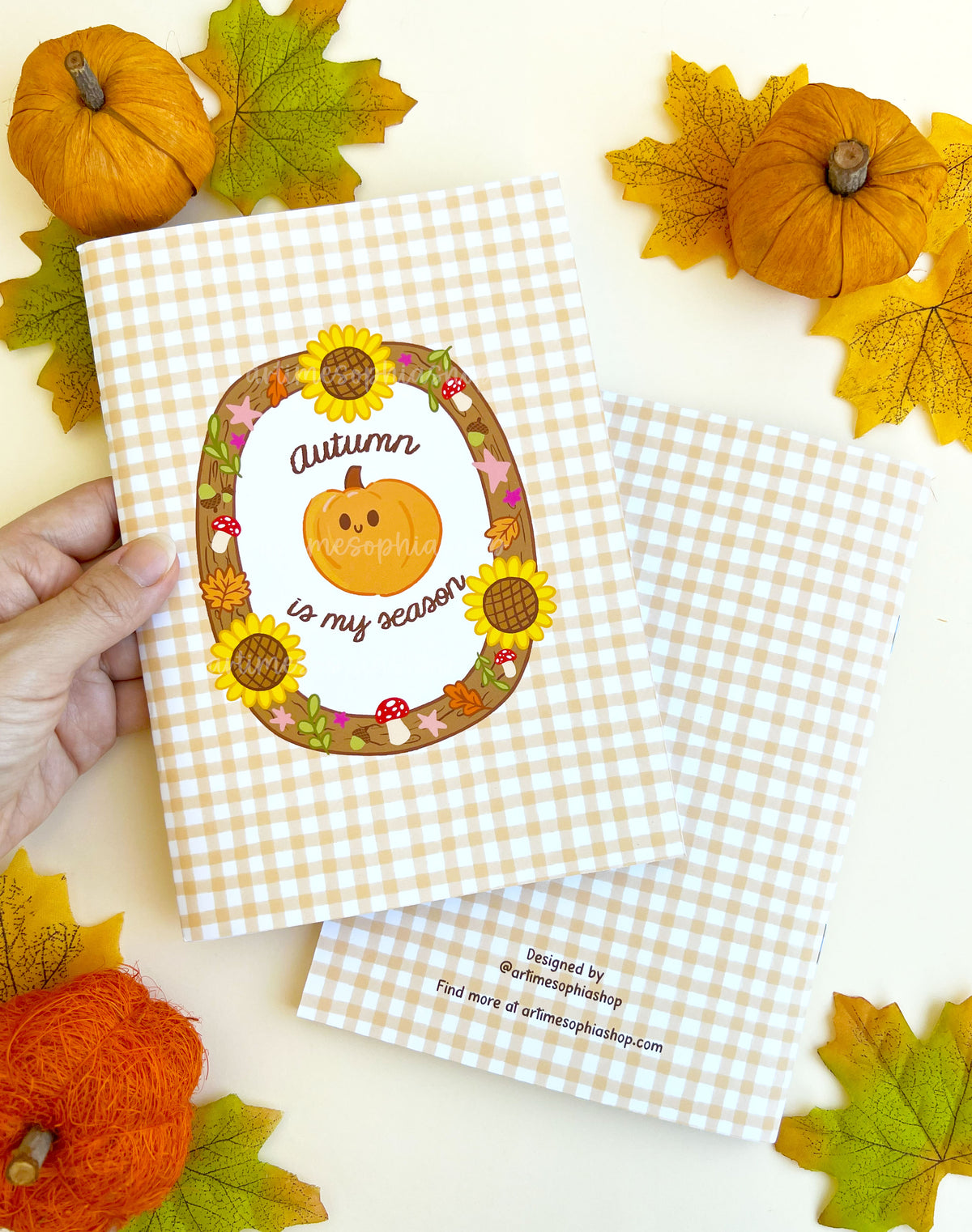 Autumn is my Season A5 Creative Notebbok